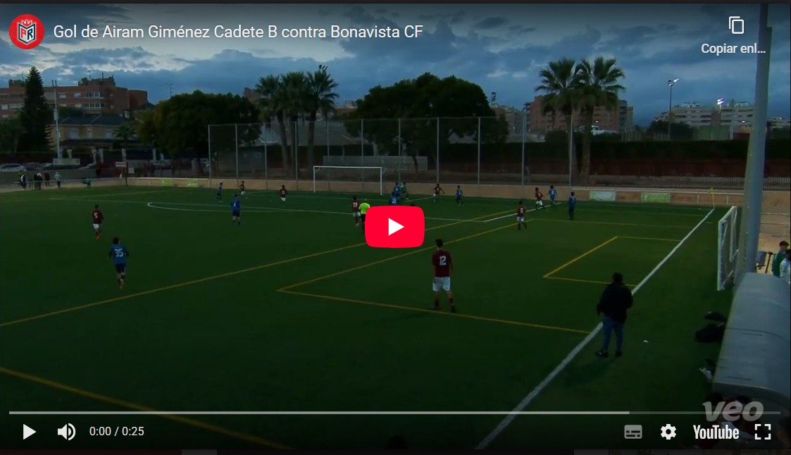 Gol de Airam Giménez (Cadete B)
